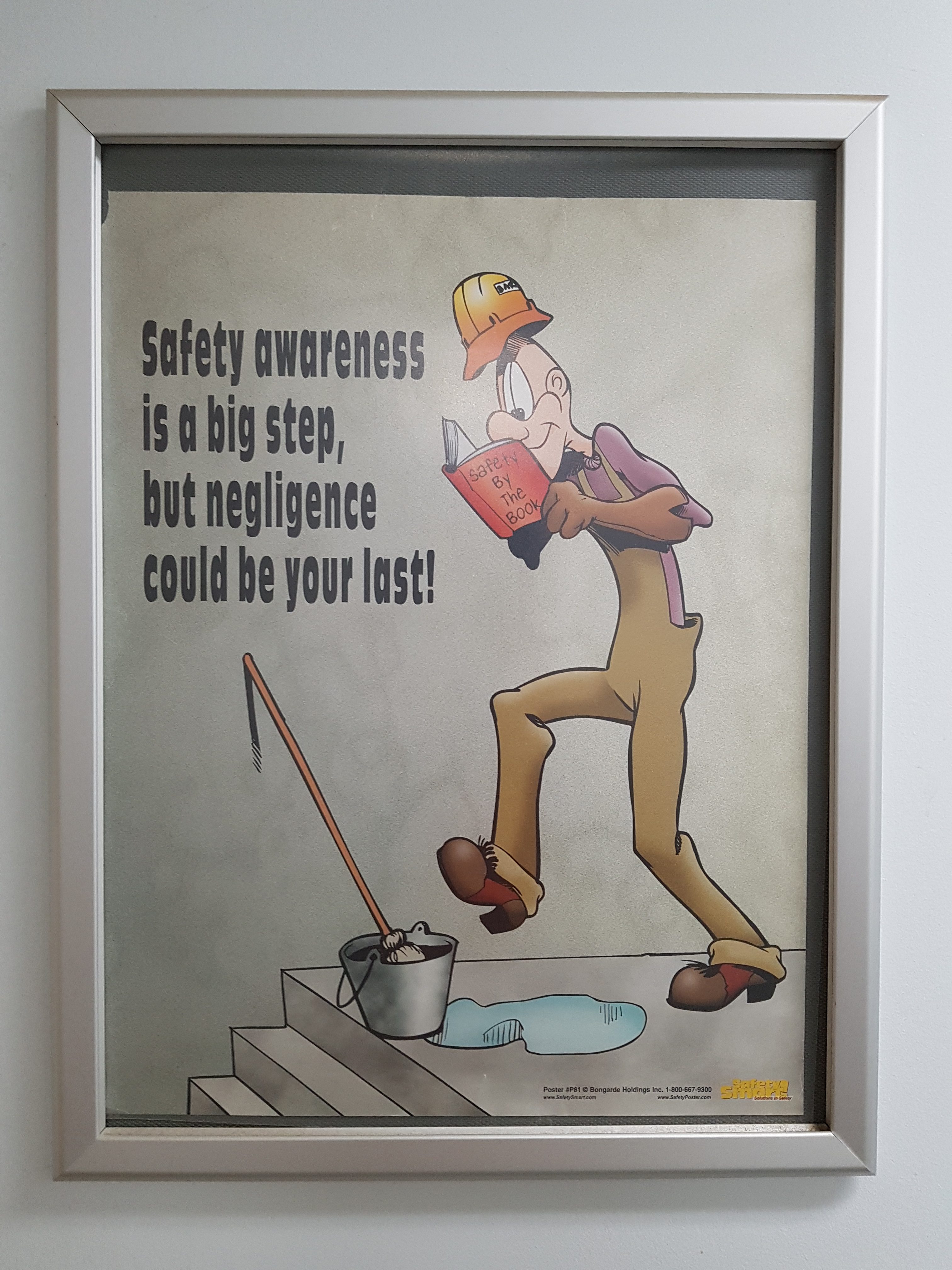 Animated posted about workplace safety