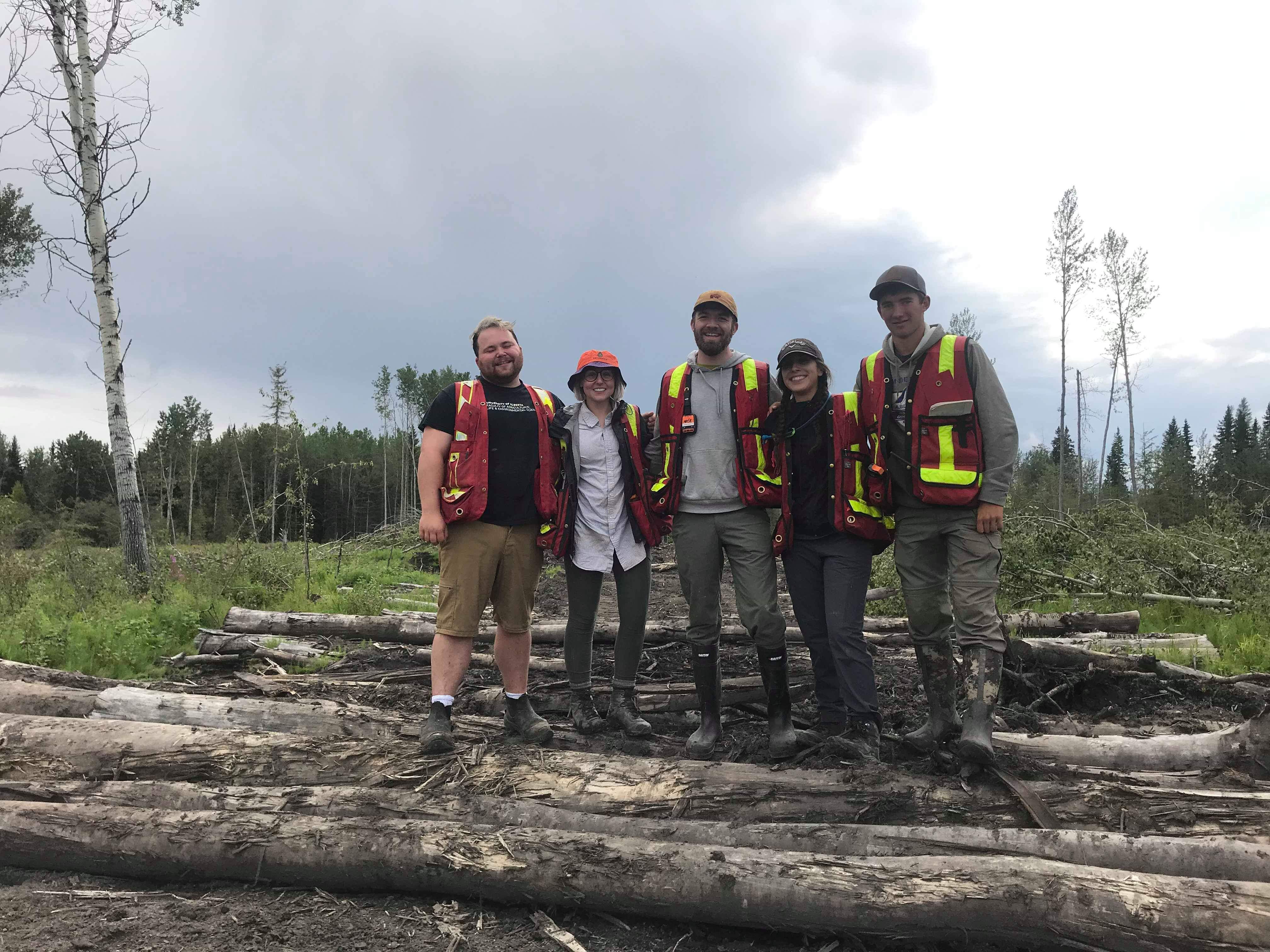 forestry team group photo